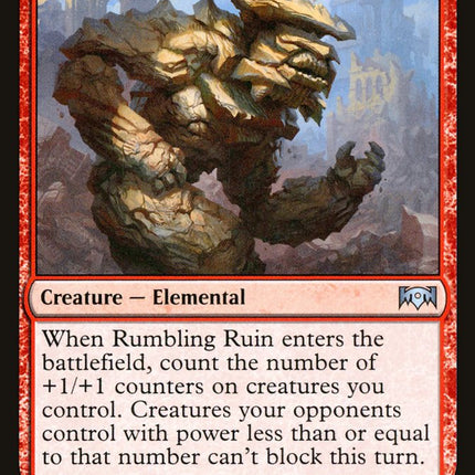 Rumbling Ruin [Ravnica Allegiance]