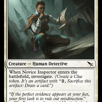 Novice Inspector [Murders at Karlov Manor]