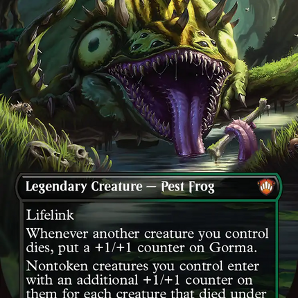 Gorma, the Gullet (Borderless) [Secrets of Strixhaven Commander]
