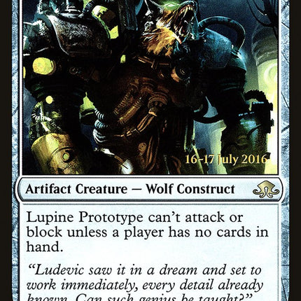 Lupine Prototype [Eldritch Moon Prerelease Promos]