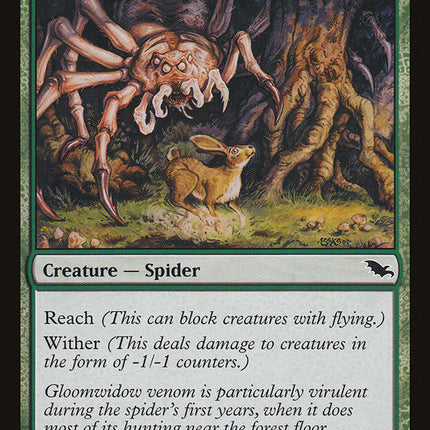 Juvenile Gloomwidow [Shadowmoor]
