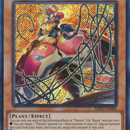 Therion Lily Borea [DIFO-EN006] Secret Rare