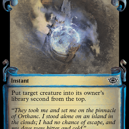 Isolation at Orthanc [The Lord of the Rings: Tales of Middle-Earth Showcase Scrolls]