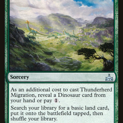 Thunderherd Migration [Rivals of Ixalan]