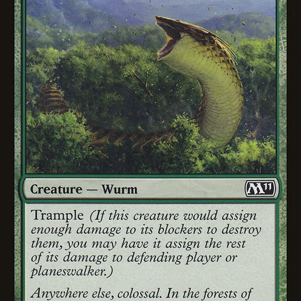 Yavimaya Wurm [Magic 2011]