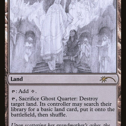 Ghost Quarter (Sketch) [Secret Lair Drop Promos]