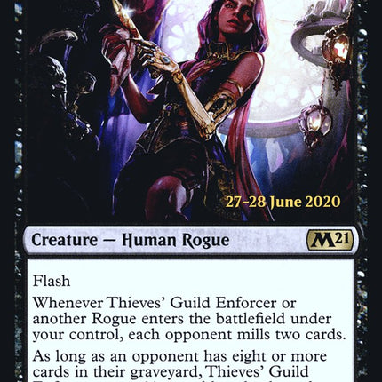Thieves' Guild Enforcer [Core Set 2021 Prerelease Promos]