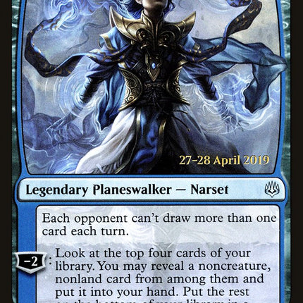 Narset, Parter of Veils [War of the Spark Prerelease Promos]