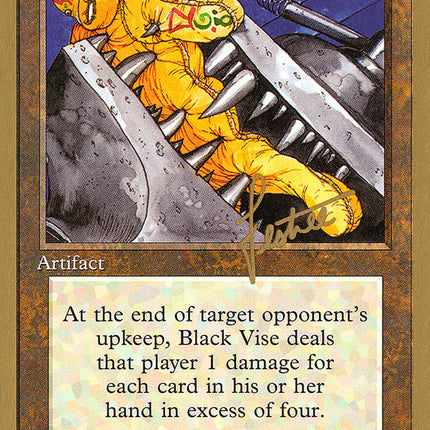 Black Vise (Bertrand Lestree) (SB) [Pro Tour Collector Set]