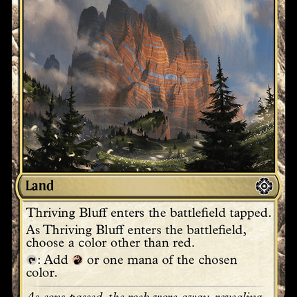 Thriving Bluff [The Lost Caverns of Ixalan Commander]