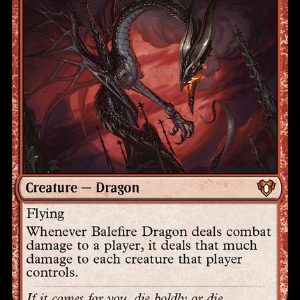 Balefire Dragon [Commander Masters]