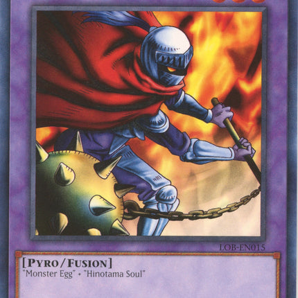 Charubin the Fire Knight (25th Anniversary) [LOB-EN015] Rare