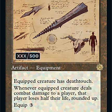 Quietus Spike (Retro Schematic) (Serialized) [The Brothers' War Retro Artifacts]