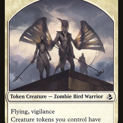 Aven Wind Guide // Hippo Double-Sided Token [Amonkhet Tokens]