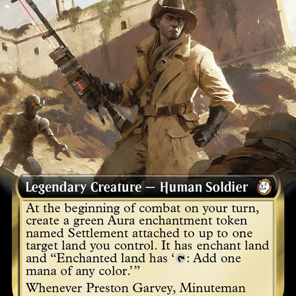 Preston Garvey, Minuteman (Extended Art) (Surge Foil) [Fallout]