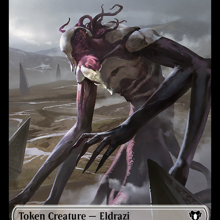 Eldrazi // Myr Double-Sided Token [Commander Masters Tokens]