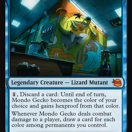 Mondo Gecko [Teenage Mutant Ninja Turtles]