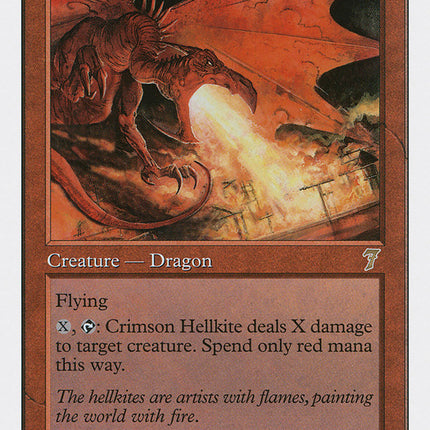 Crimson Hellkite [Seventh Edition]