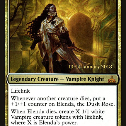 Elenda, the Dusk Rose [Rivals of Ixalan Prerelease Promos]