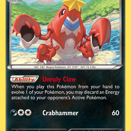 Crawdaunt (92/160) [XY: Primal Clash]