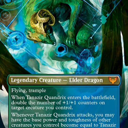 Tanazir Quandrix (Borderless Alternate Art) [Strixhaven: School of Mages]