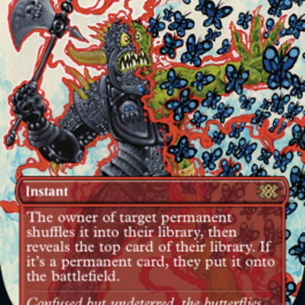 Chaos Warp (Borderless Alternate Art) [Double Masters 2022]