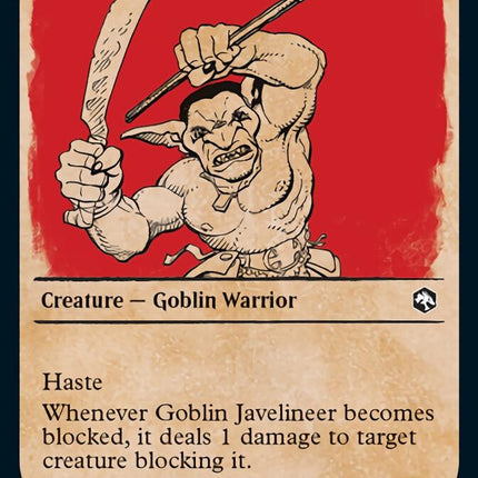 Goblin Javelineer (Showcase) [Dungeons & Dragons: Adventures in the Forgotten Realms]