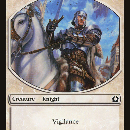 Knight Token [Return to Ravnica Tokens]