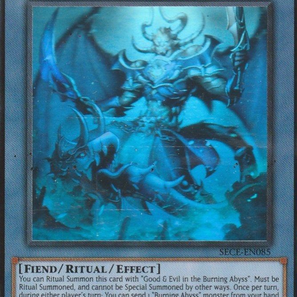 Malacoda, Netherlord of the Burning Abyss [SECE-EN085] Ghost Rare