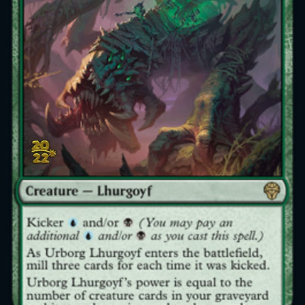Urborg Lhurgoyf [Dominaria United Prerelease Promos]