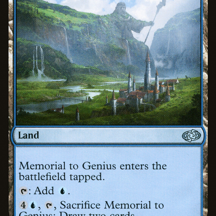 Memorial to Genius [Jumpstart 2022]