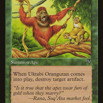 Uktabi Orangutan [Visions]