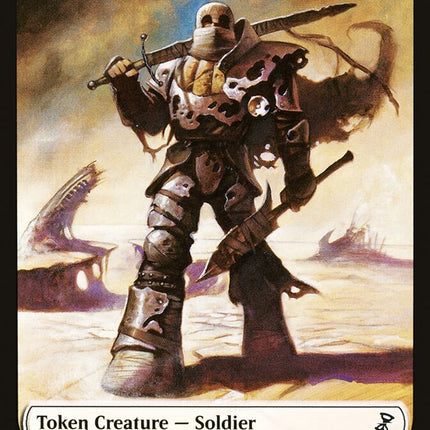 Soldier Token [Time Spiral Remastered Tokens]