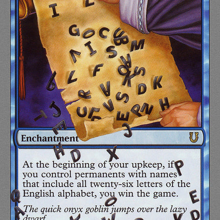 Now I Know My ABC's [Unhinged]