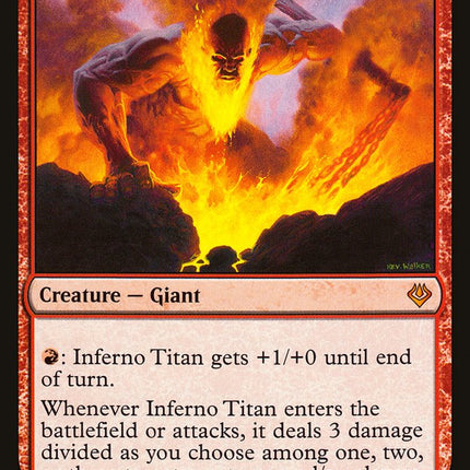 Inferno Titan [Archenemy: Nicol Bolas]