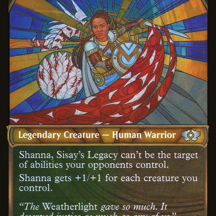 Shanna, Sisay's Legacy (Halo Foil) [Multiverse Legends]