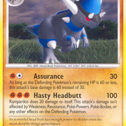 Rampardos (33/123) (Cosmos Holo) (Theme Deck Exclusive) [Diamond & Pearl: Mysterious Treasures]