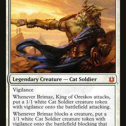 Brimaz, King of Oreskos [Born of the Gods]