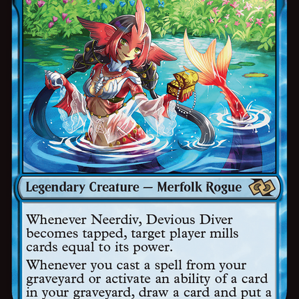 Neerdiv, Devious Diver (Anime) [Foundations Jumpstart]