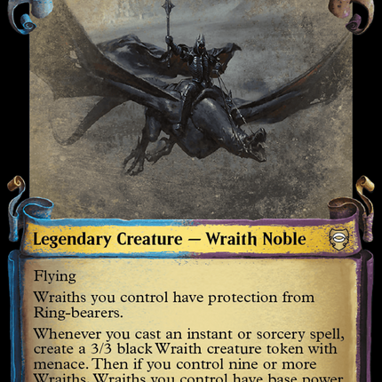 Lord of the Nazgul [The Lord of the Rings: Tales of Middle-Earth Commander Showcase Scrolls]