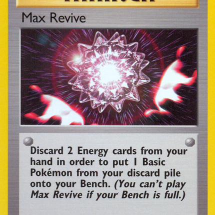 Max Revive (117/132) [Gym Challenge 1st Edition]