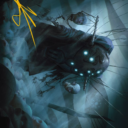 Meldweb Curator Art Card (Gold-Stamped Signature) [Phyrexia: All Will Be One Art Series]