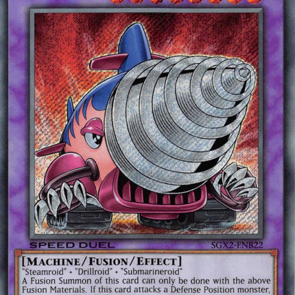 Super Vehicroid Jumbo Drill [SGX2-ENB22] Secret Rare