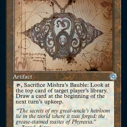 Mishra's Bauble (Retro Schematic) [The Brothers' War Retro Artifacts]