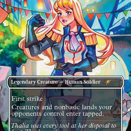 Thalia, Heretic Cathar (Rainbow Foil) [Secret Lair Drop Series]