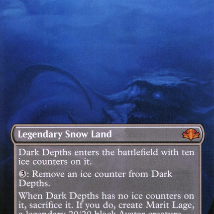 Dark Depths (Borderless Alternate Art) [Dominaria Remastered]
