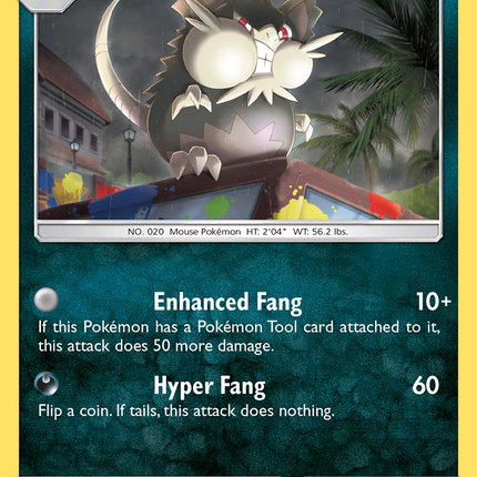 Alolan Raticate (82/147) [Sun & Moon: Burning Shadows]