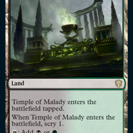 Temple of Malady [Commander 2021]
