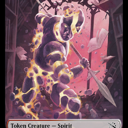 Treasure (20) // Spirit (13) Double-Sided Token [March of the Machine Tokens]
