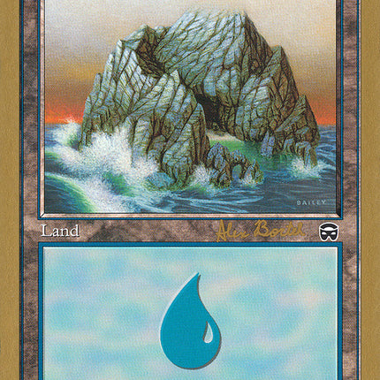 Island (ab337a) (Alex Borteh) [World Championship Decks 2001]